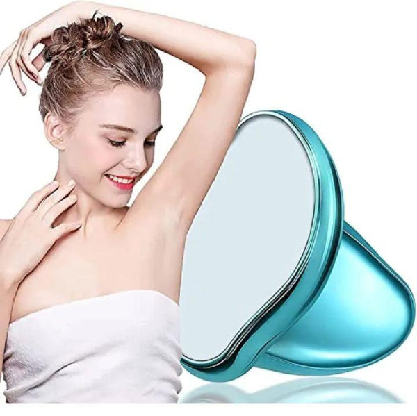 Crystal Physical Hair Removal Eraser Glass Hair Remover Painless Epilator Easy Cleaning Reusable Body Care Depilation Tool